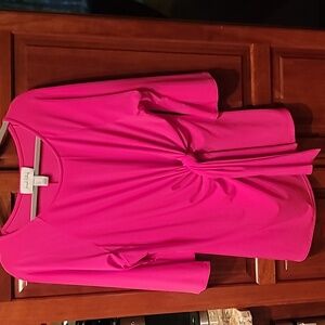 Joesph Ribkoff  pink blouse size 16- xl
